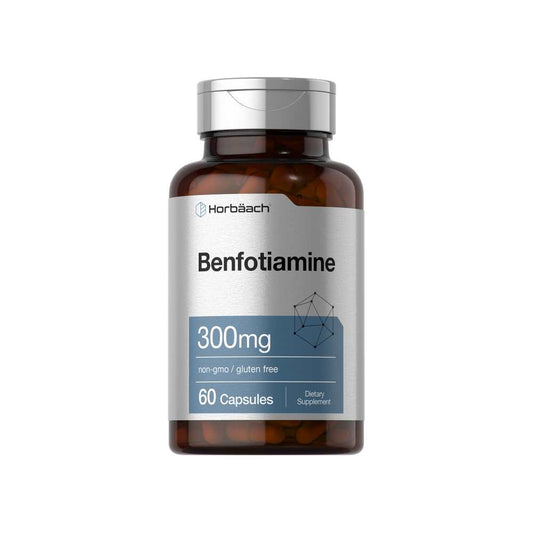 Horbäach Benfotiamine 300mg | 60 Capsules