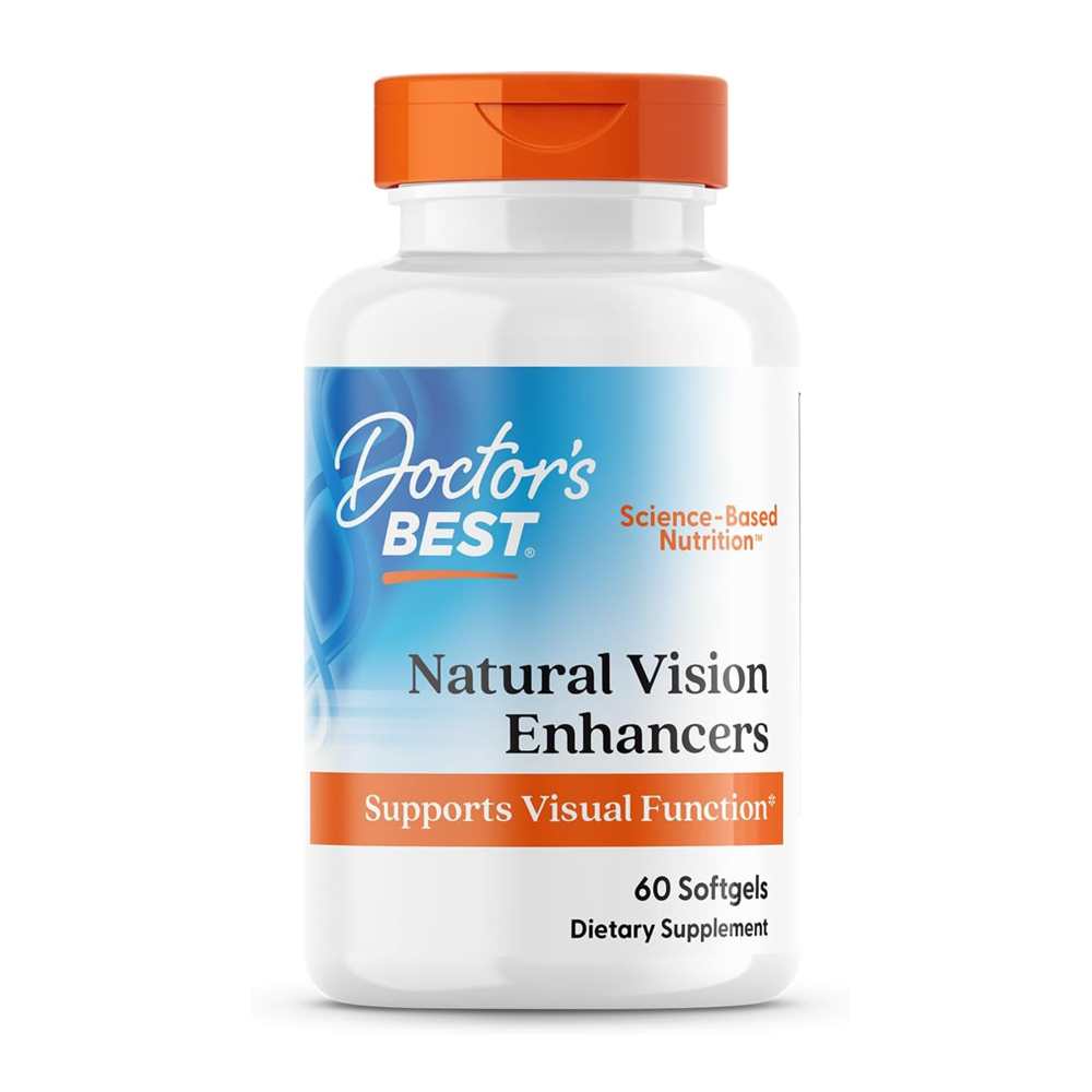 Doctor's Best Natural Vision Enhancers, 60 Softgels