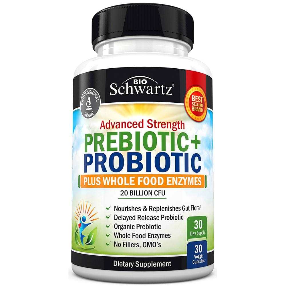 Bio Schwartz Prebiotic + Probiotic – 30 Capsules