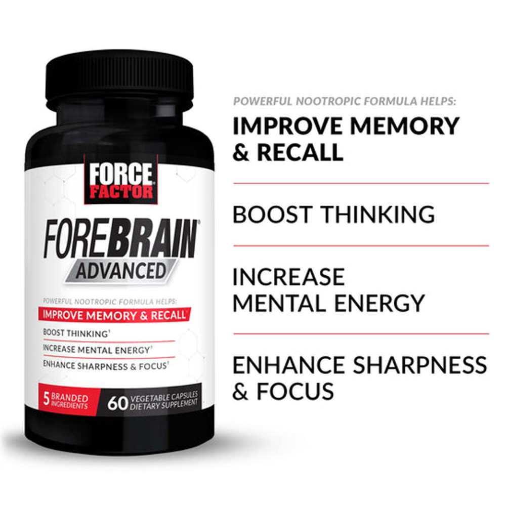 Force Factor Forebrain Advanced – 60 Capsules