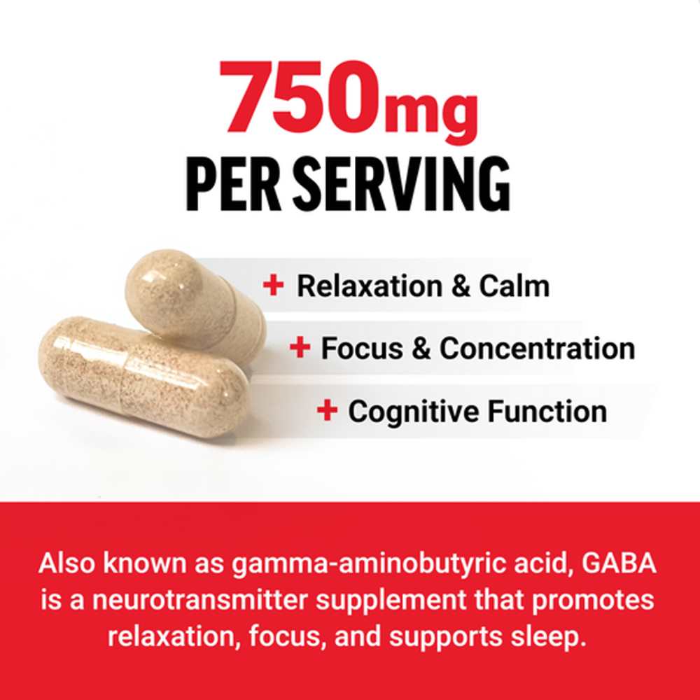Force Factor GABA – 100 Capsules