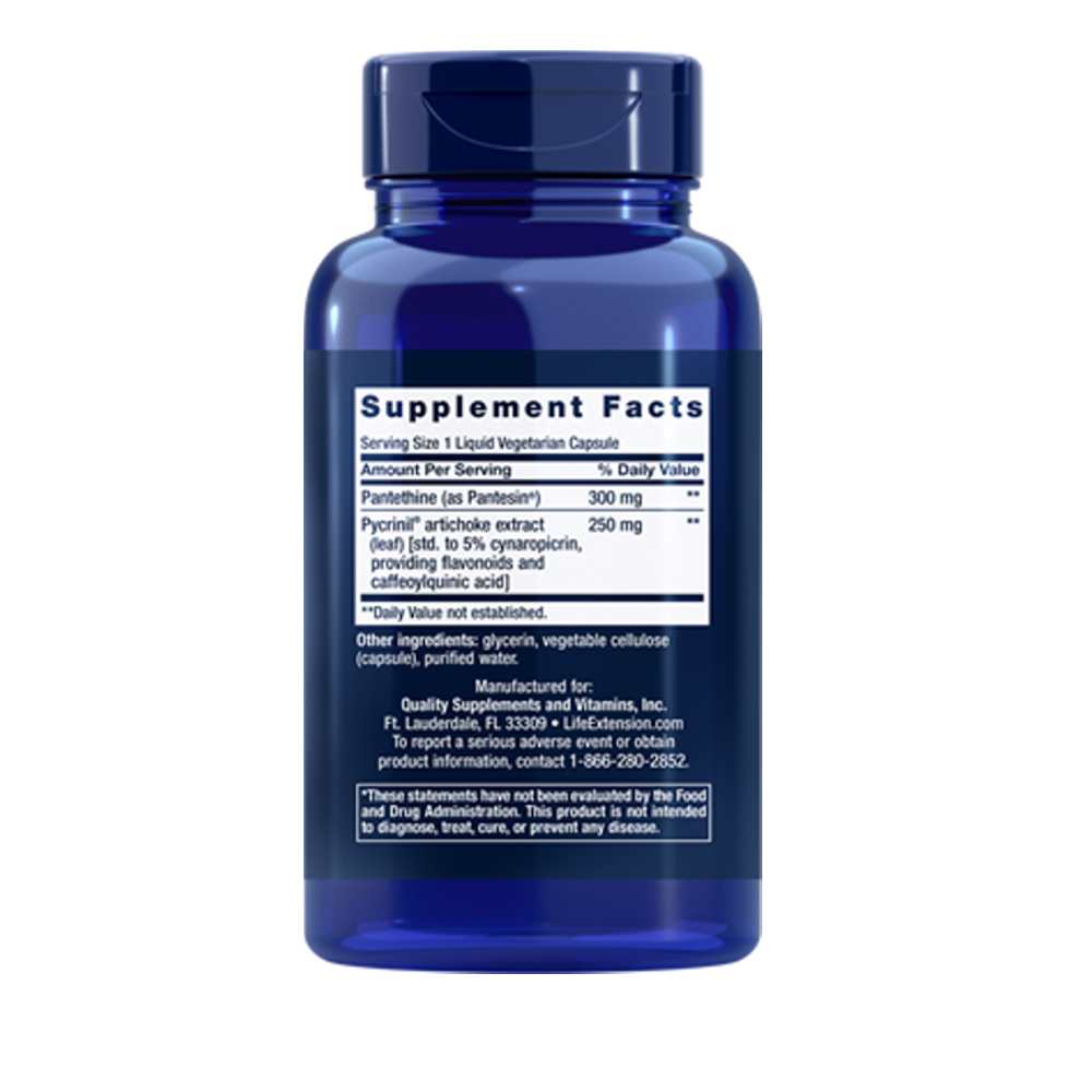 Life Extension Chol-Support™ – 60 Liquid Vegetarian Capsules