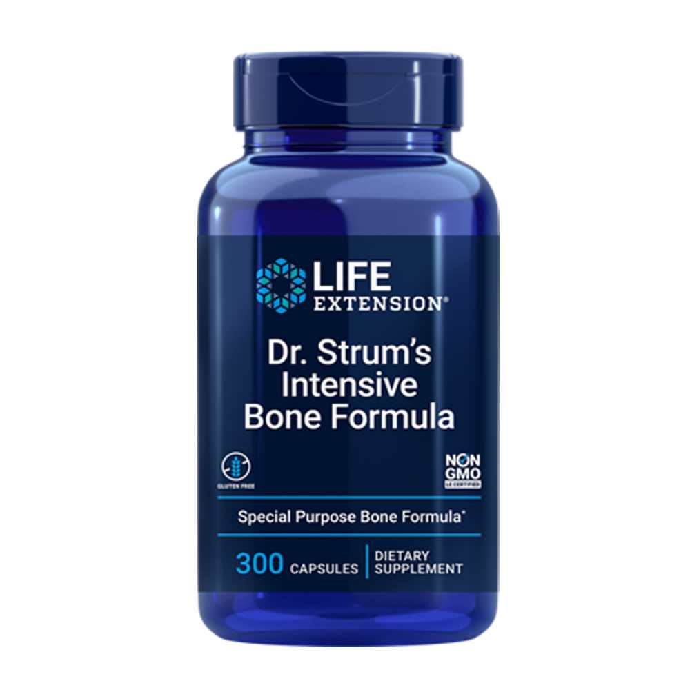 Life Extension Dr. Strum's Intensive Bone Formula – 300 Capsules