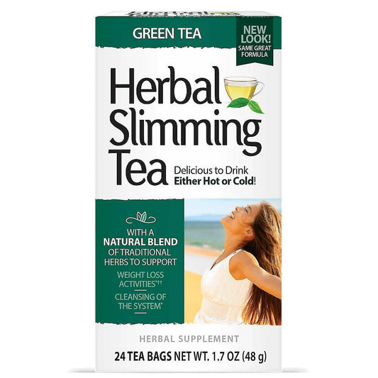 21st Century Herbal Slimming Tea Green Tea 24 Tea Bags
