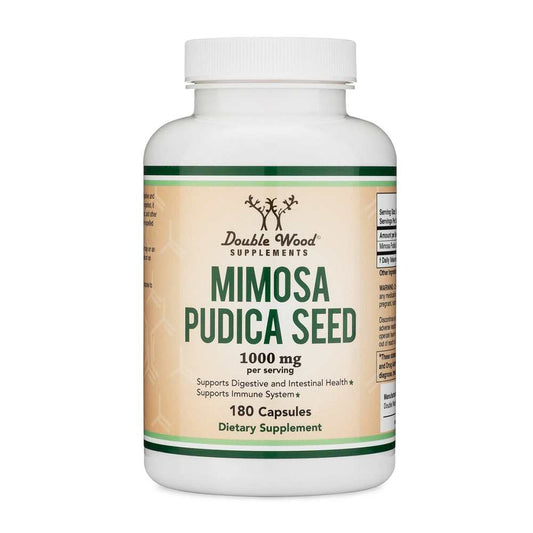 Double Wood Mimosa Pudica Seed – 1000mg – 180 Capsules