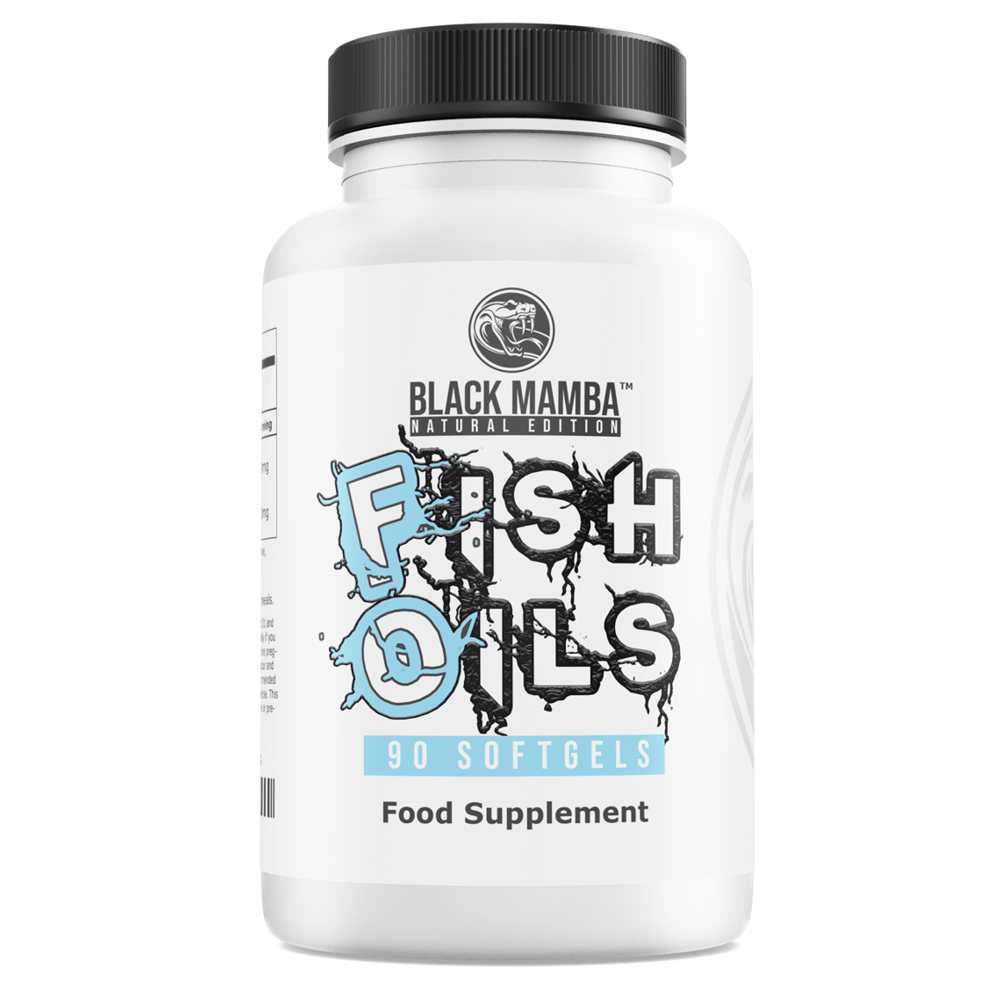 Black Mamba Fish Oils 550mg 90 Softgels