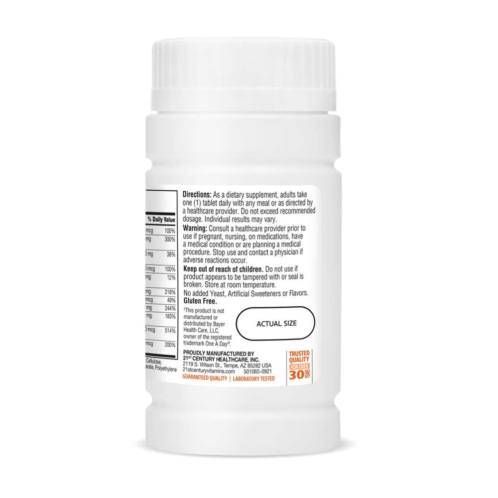 21st Century One Daily Women's 50+ 100 Tabs