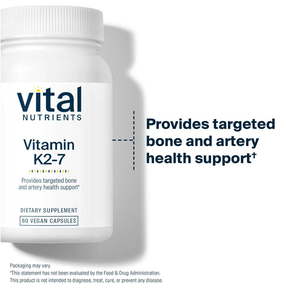 Vital Nutrients Vitamin K2-7 60 Caps