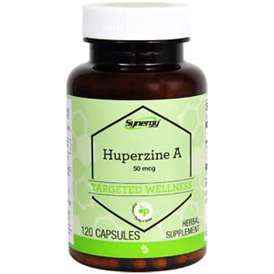 Vistacost Synergy Huperzine A 50mcg - 120 Capsules | Herbal Supplement for Memory & Cognitive Support