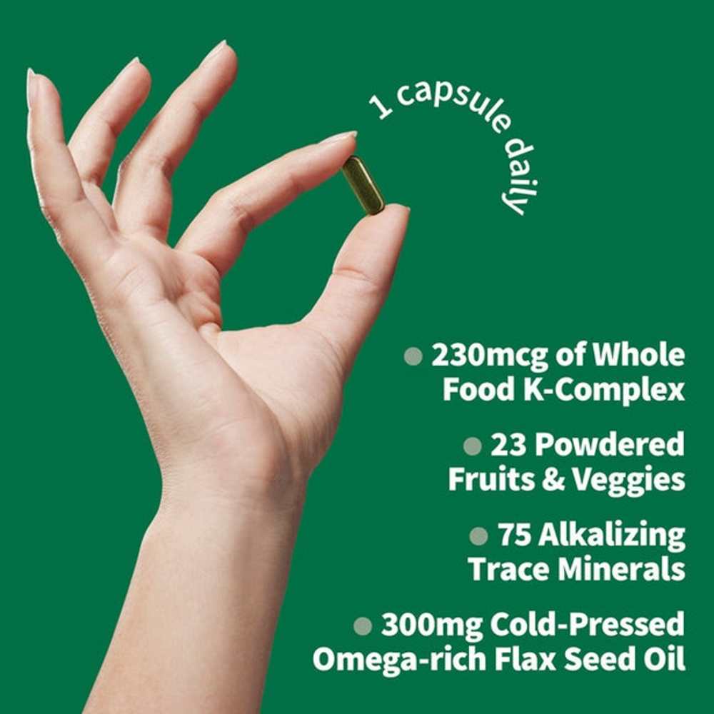 Garden of Life Vitamin Code Raw Vitamin K-Complex 60 Capsules