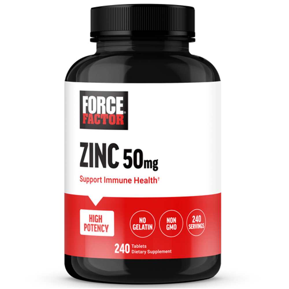 Force Factor Zinc – 240 Tablets