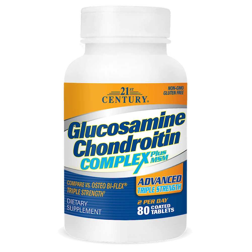 21st Century Glucosamine Chondroitin Complex 120 Tabs