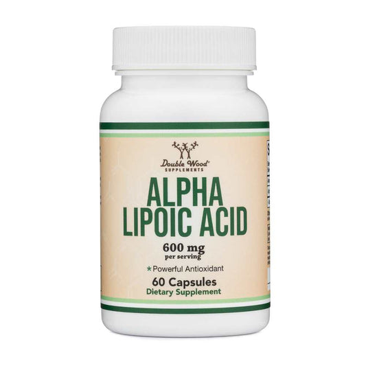Double Wood Alpha Lipoic Acid – 600 Mg – 60 Capsules
