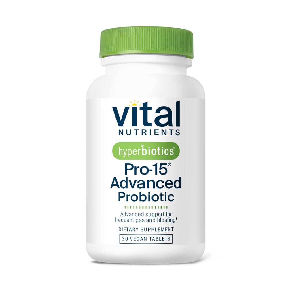 Vital Nutrients Hyperbiotics Pro-15® Advanced Probiotic 30 Tabs