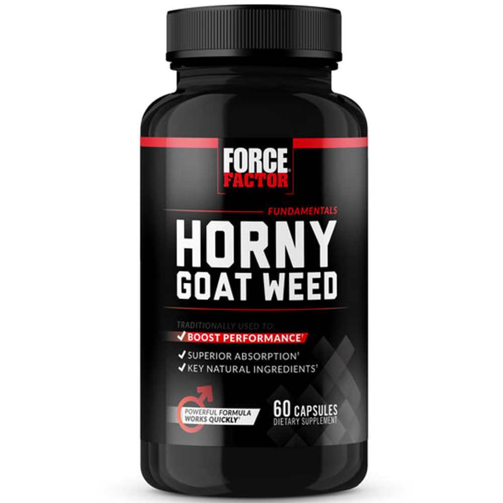 Force Factor Horny Goat Weed – 60 Capsules