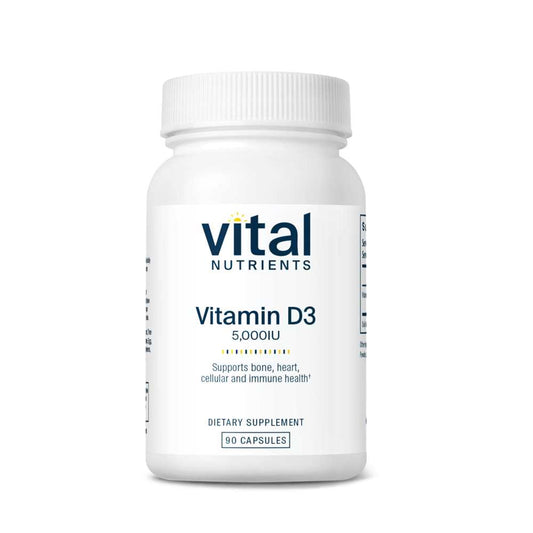 Vital Nutrients Vitamin D3 5000 Iu 90 Caps