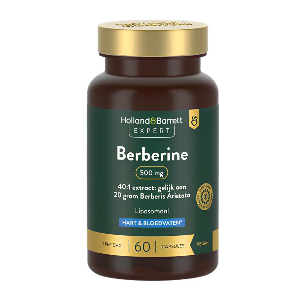 Holland & Barrett Berberine 500mg – Liposomal Formula for Heart & Circulation – 60 Capsules