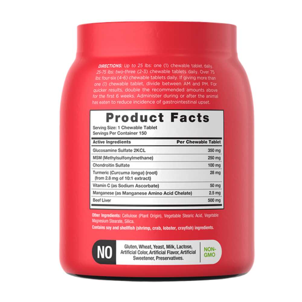 Horbäach Hip and Joint Support for Dogs | 150 Chews