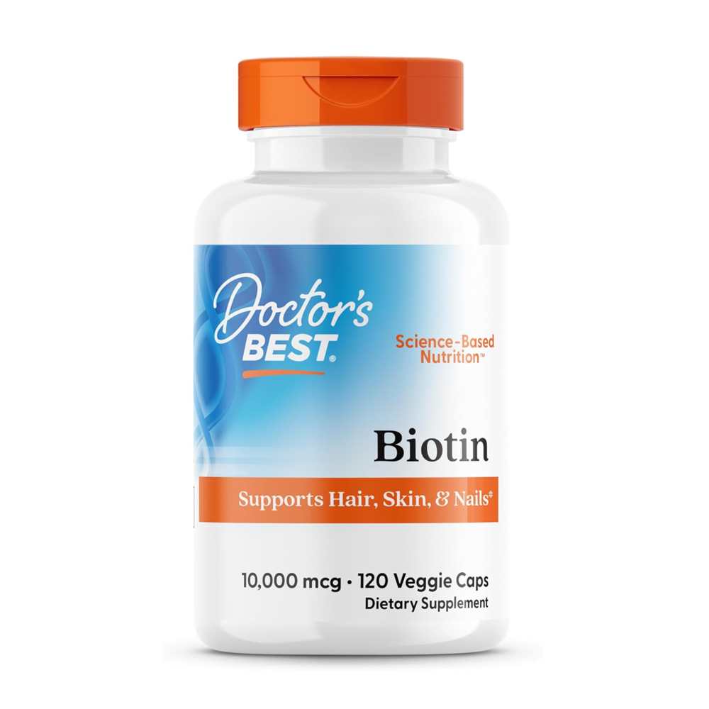 Doctor's Best Biotin, 10,000 Mcg, 120 Veggie Caps