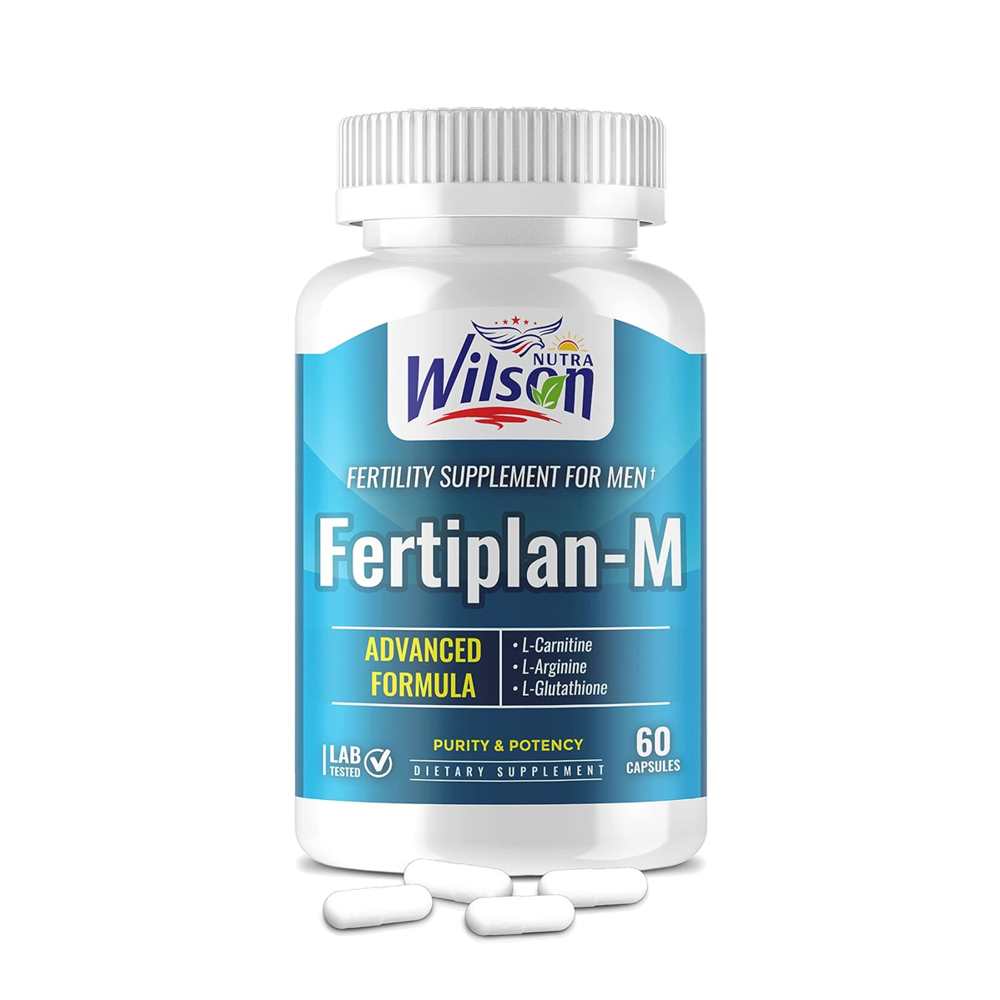 Wilson Nutra Fertiplan-M Fertility Supplements for Men 60 caps