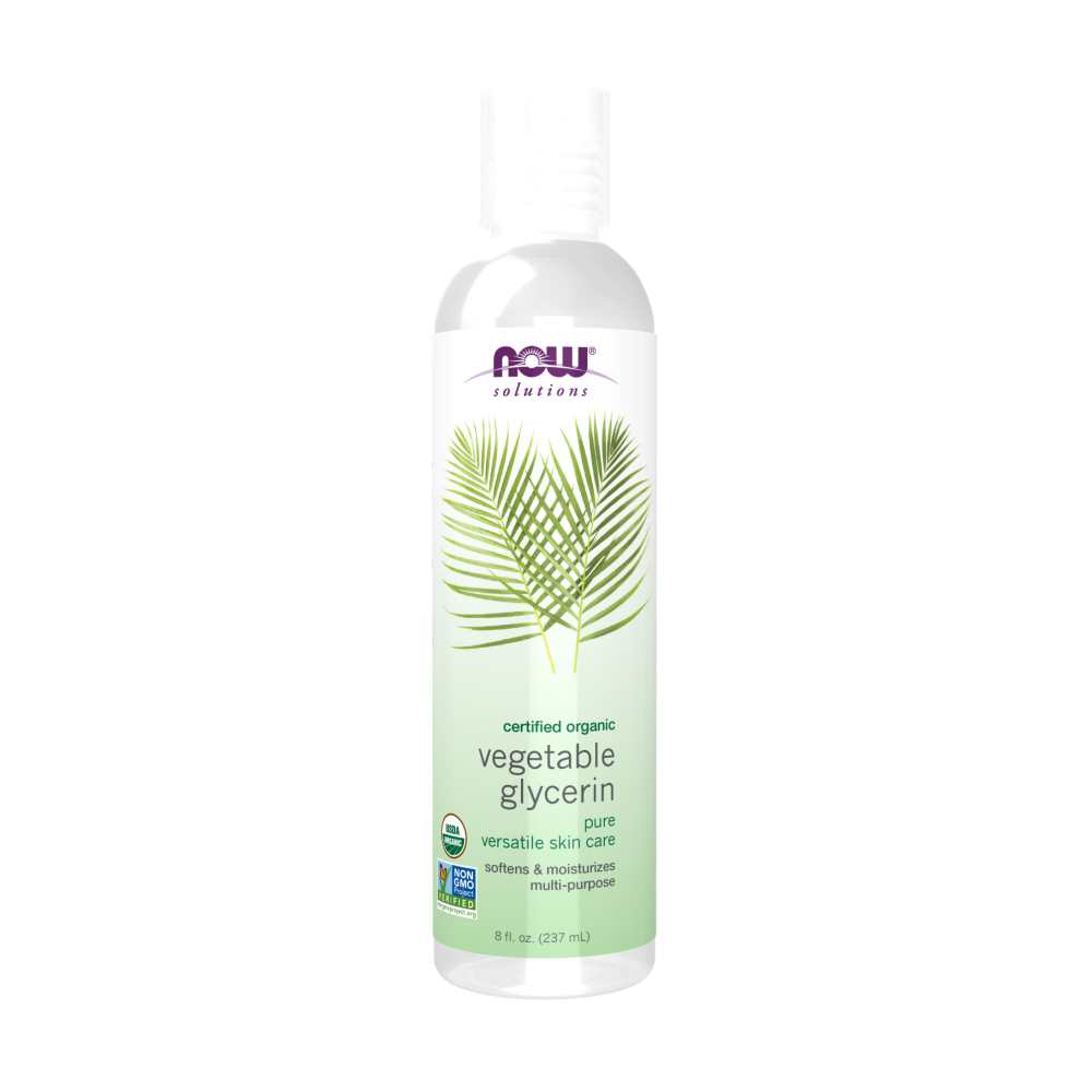Now Foods Certified Organic Vegetable Glycerin – 16 Oz. (473 M L)