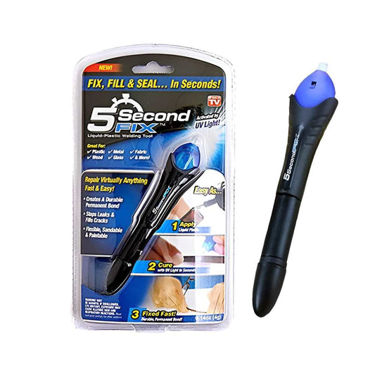 Newt Fix: Fill & Seal in Seconds - 5 Second UV Light Plastic Welding Repair