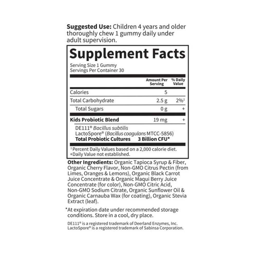 Garden of Life Kids Organic Probiotic 30 Gummies