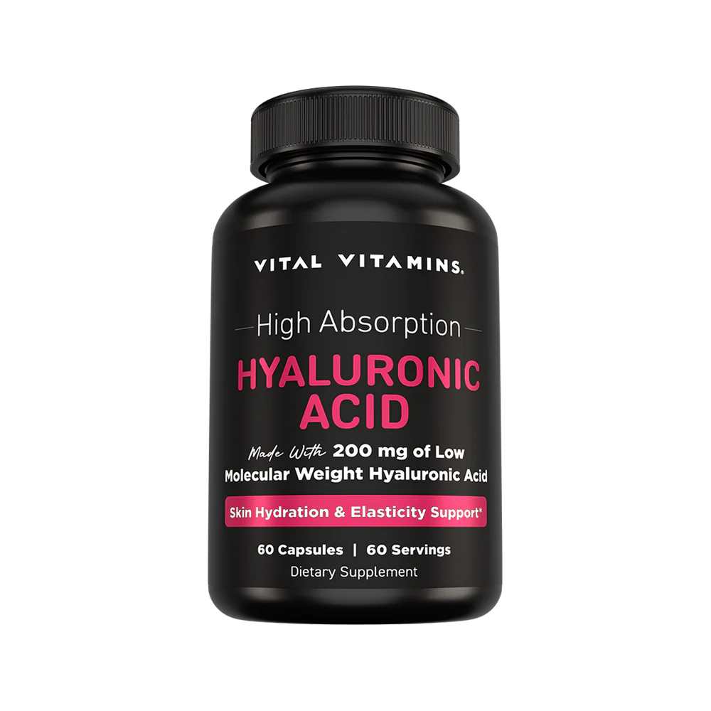 Vital Vitamins Hyaluronic Acid 60 Capsules