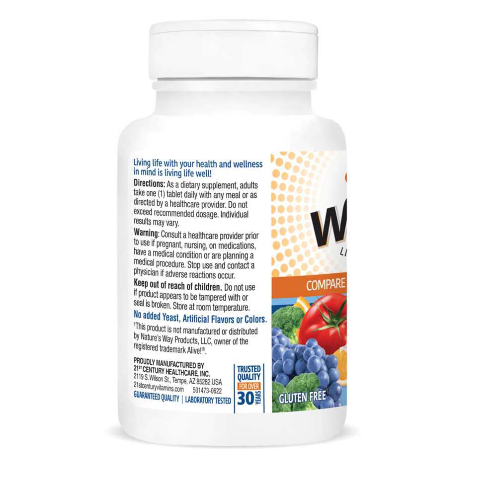21st Century Wellify Men's Energy 65 Tabs