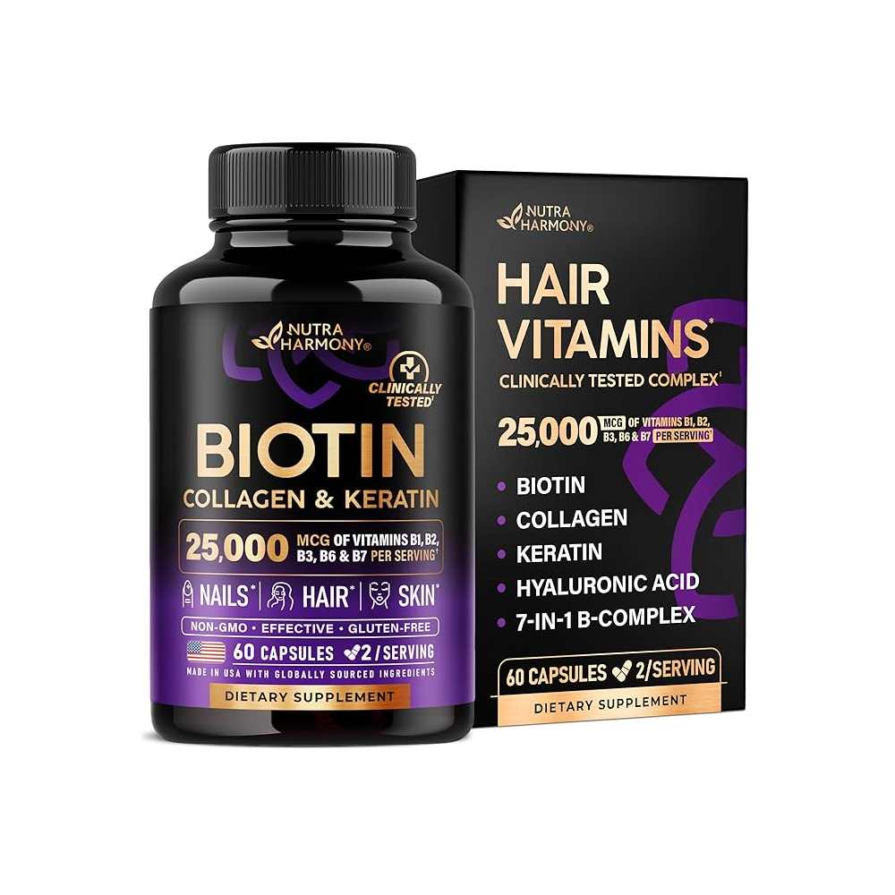 Nutra Harmony Biotin 60 Caps