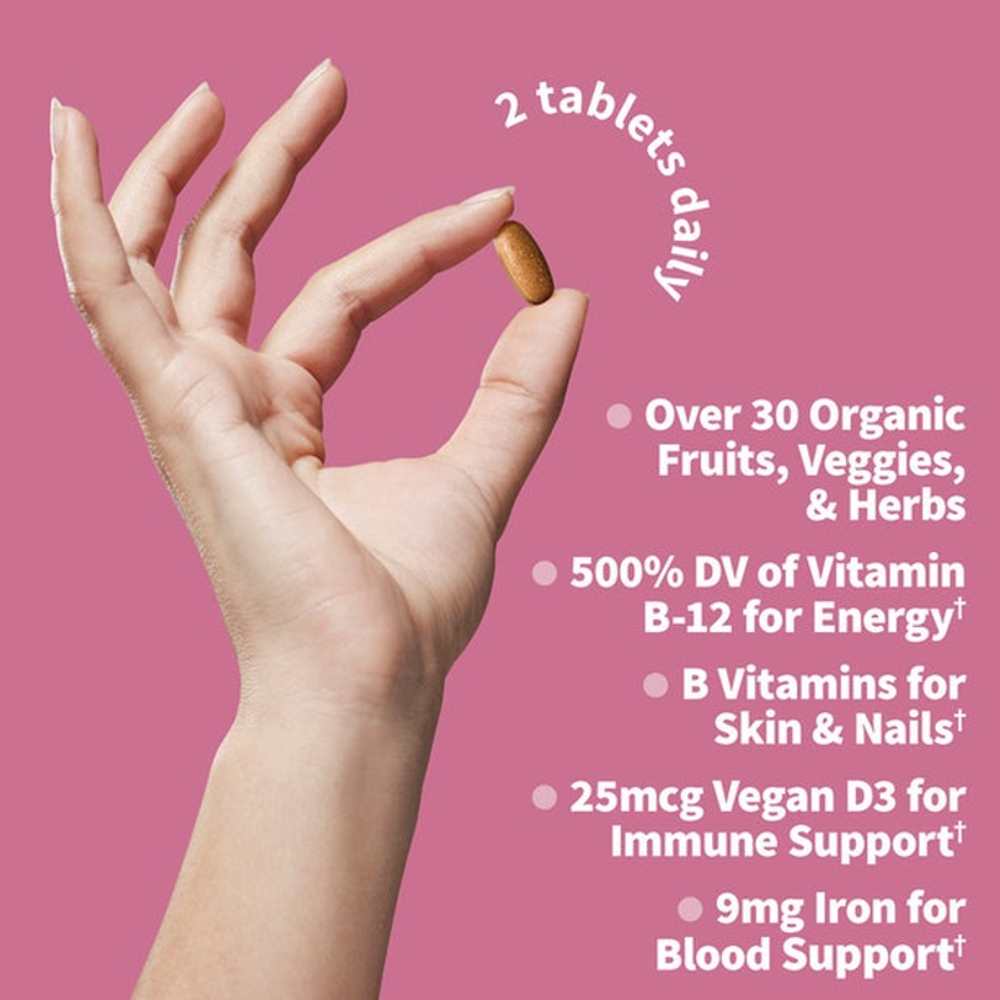 Garden of Life Organics Women's Multi 60 Tablets