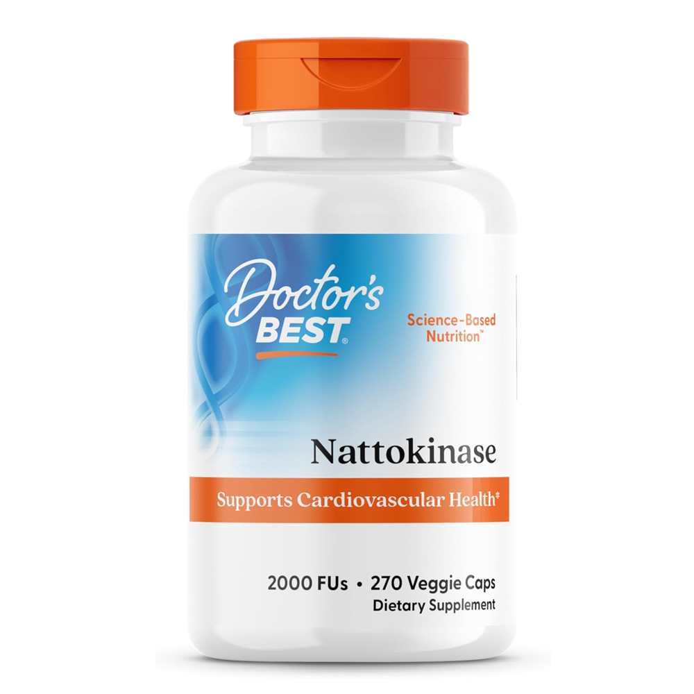Doctor's Best Nattokinase, 2,000 FUs, 270 Veggie Caps