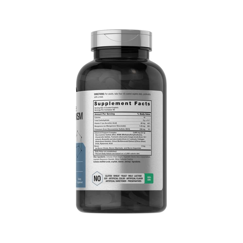 Horbäach Glucosamine Chondroitin Complex 3600mg per Serving | 360 Caplets