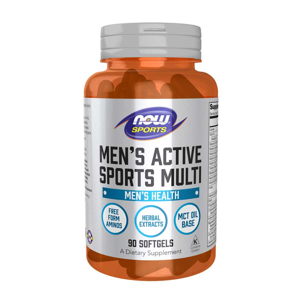 Now Sports Men's Active Sports Multi 90 Softgels
