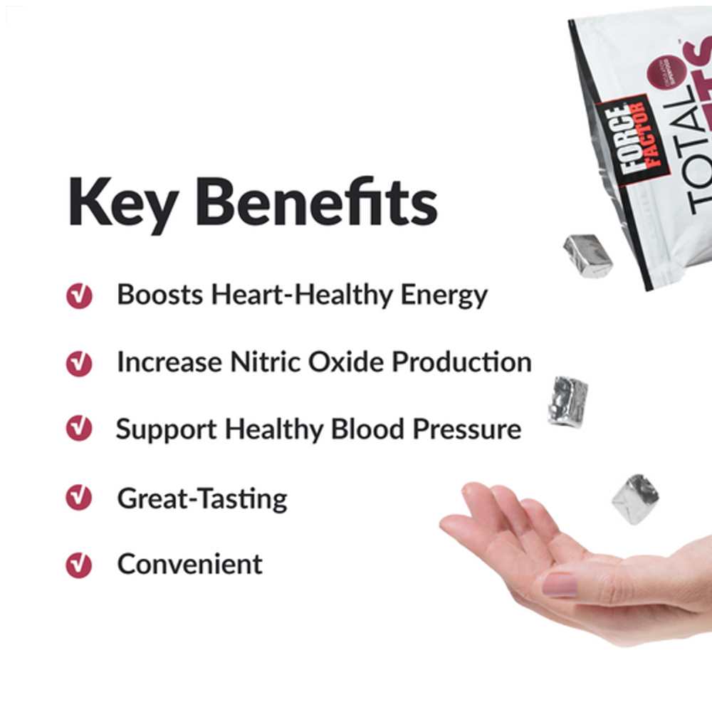 Force Factor Total Beets Blood Pressure Support – 60 Soft Chews