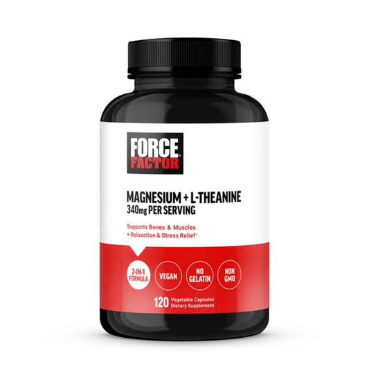 Force Factor Magnesium L-Theanine – 60 Capsules