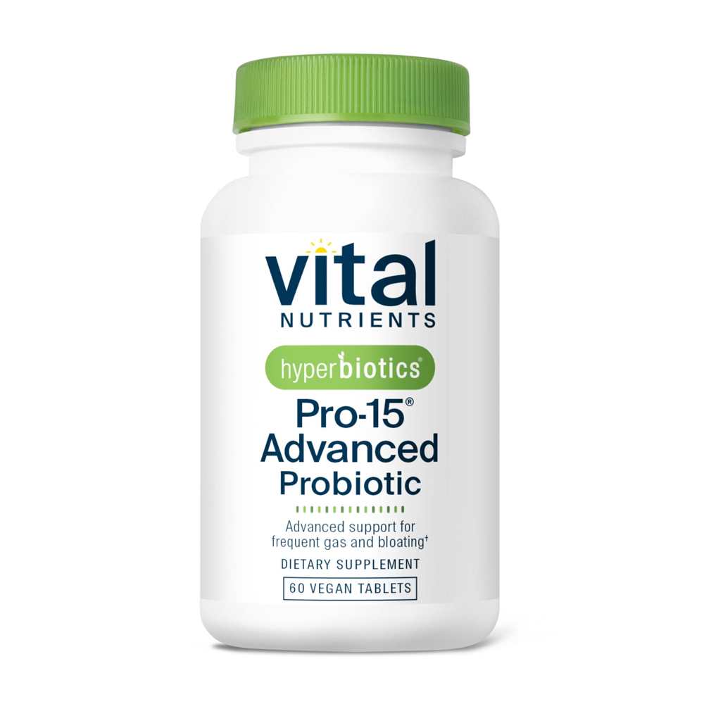Vital Nutrients Hyperbiotics Pro-15® Advanced Probiotic 30 Tabs