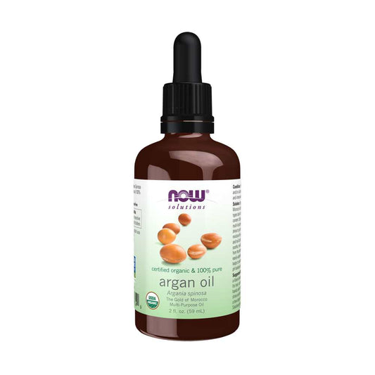 Now Foods Argan Oil – 100% Pure & Certified Organic – Multi-Purpose Moisturizing Oil – 59 M L
