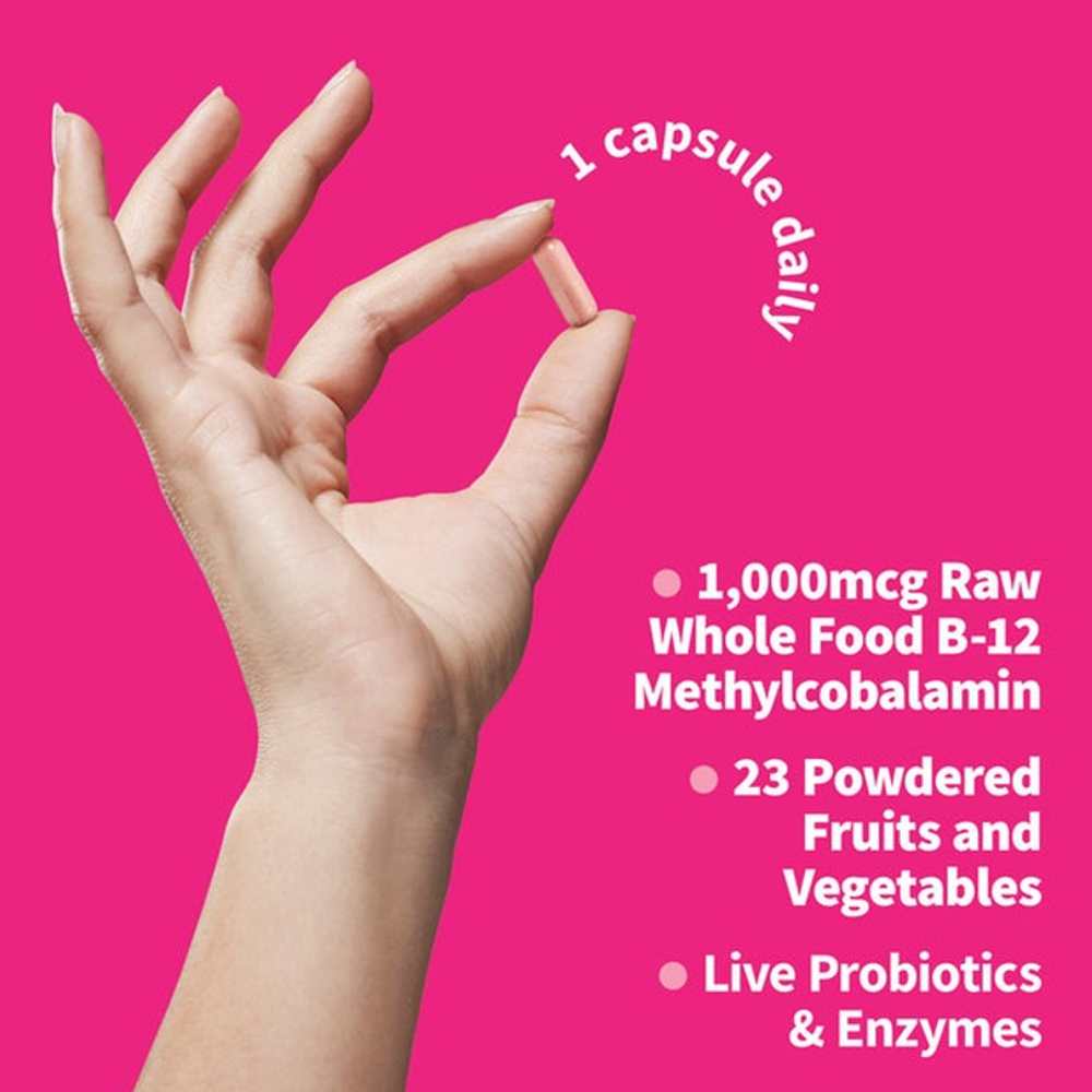 Garden of Life Vitamin Code Raw B-12 1,000mcg 30 Capsules