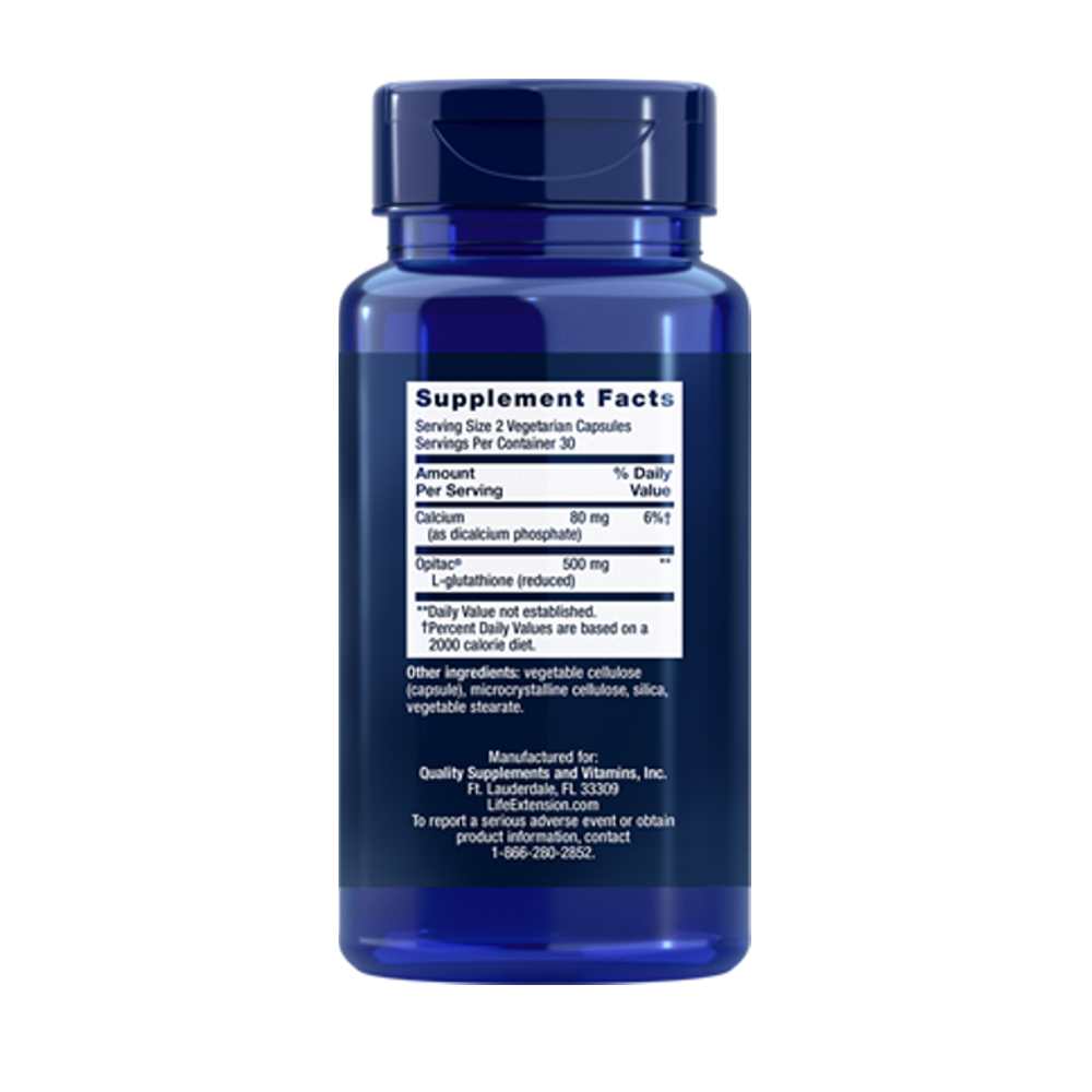 Life Extension Glutathione – 60 Vegetarian Capsules