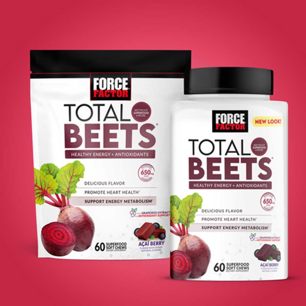 Force Factor Total Beets – 60 Chews