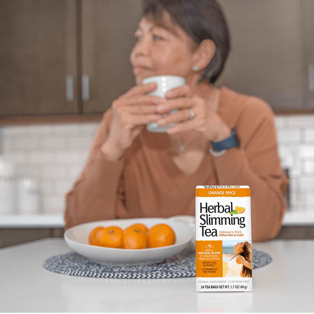 21st Century Herbal Slimming Tea Orange Spice 24 Tea Bags