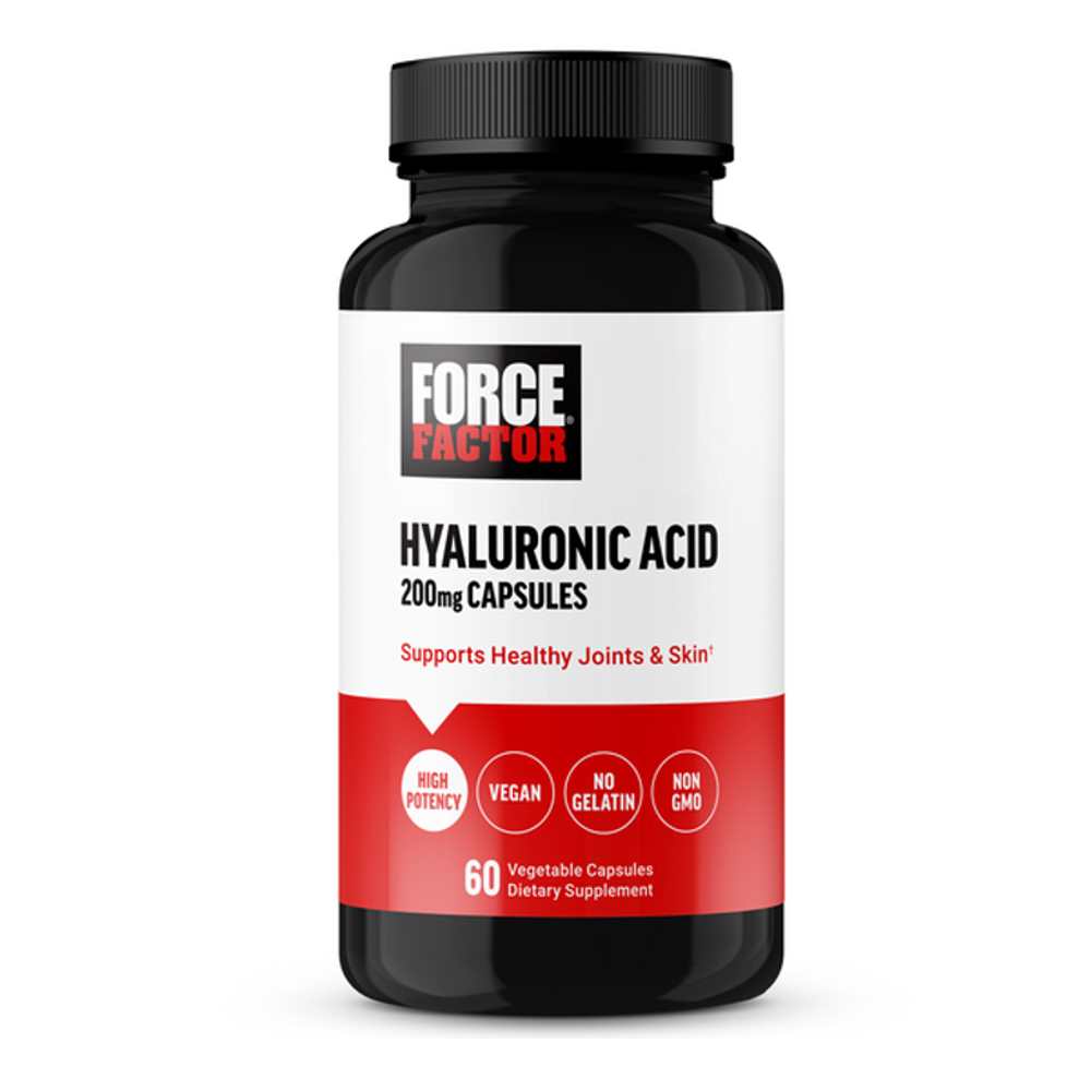 Force Factor Hyaluronic Acid – 60 Capsules