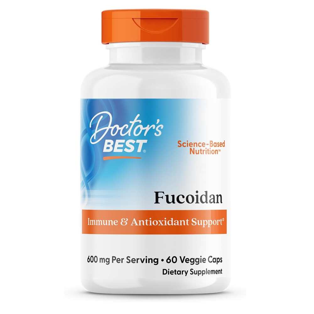 Doctor's Best Fucoidan 70%, 60 Veggie Caps