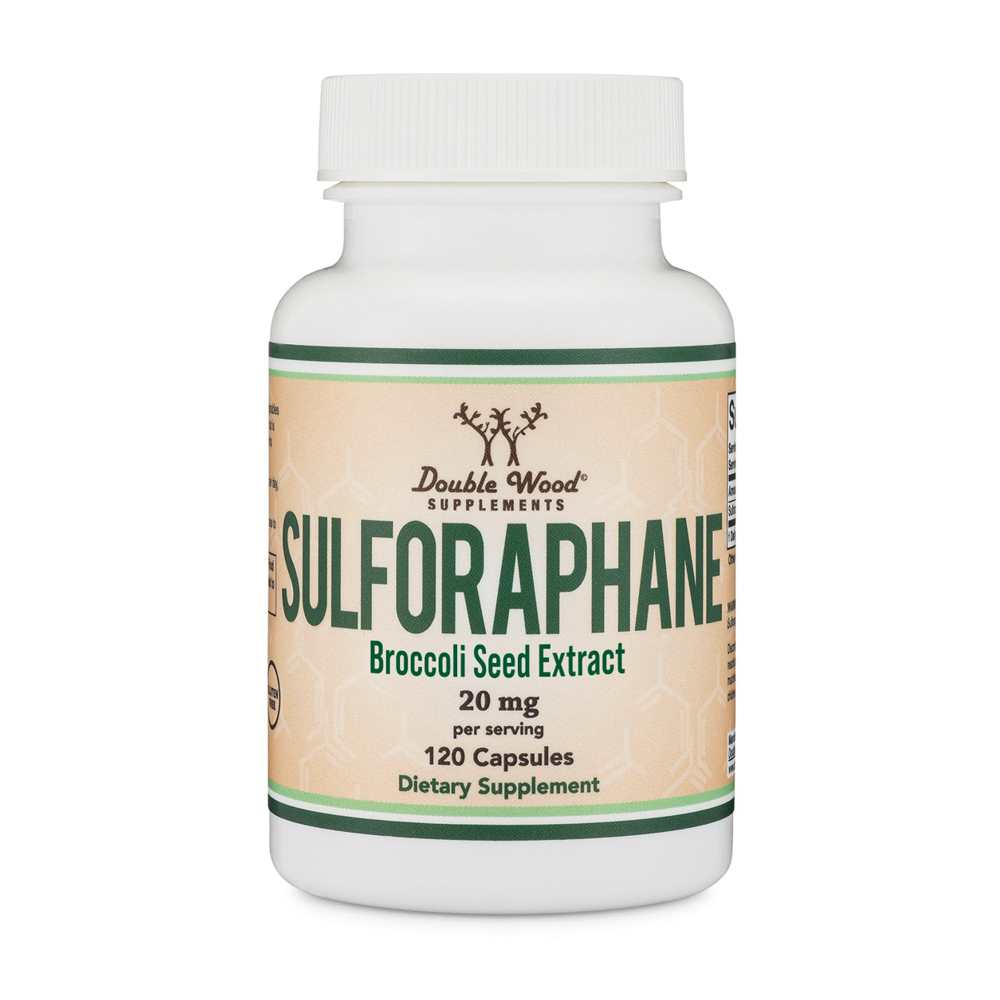Double Wood Sulforaphane – 20 Mg – 120 Capsules