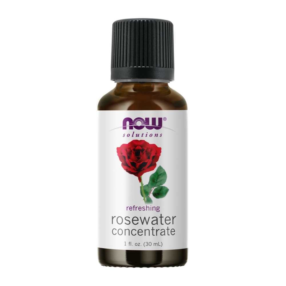 Now Foods Refreshing Rosewater Concentrate – Floral Skin Tonic – 1 Fl. Oz. (30 M L)