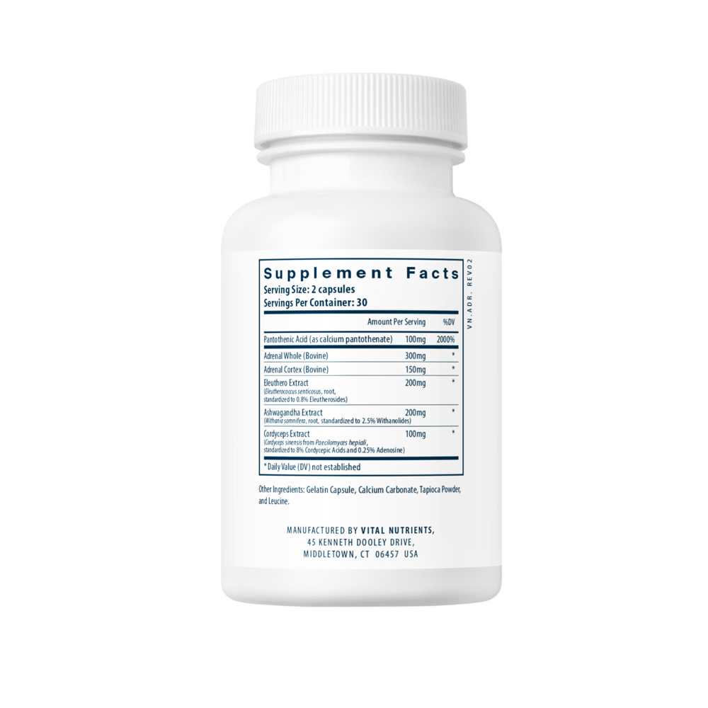 Vital Nutrients Adrenal Support* 60 Caps
