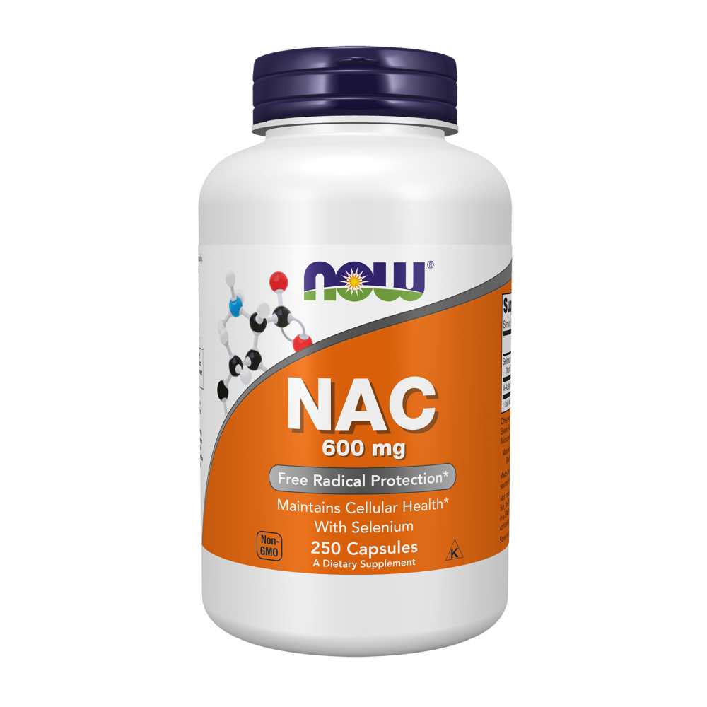 Now Foods Nac 600 Mg with Selenium – 100 Capsules