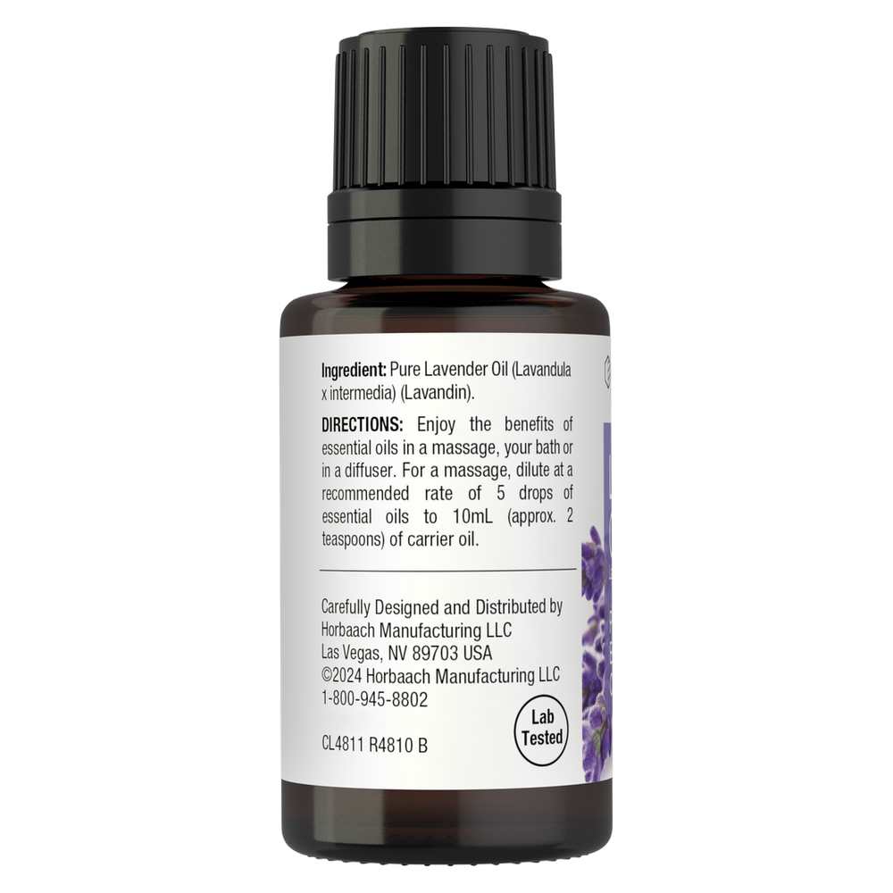 Horbäach Lavender Essential Oil | .5oz Liquid