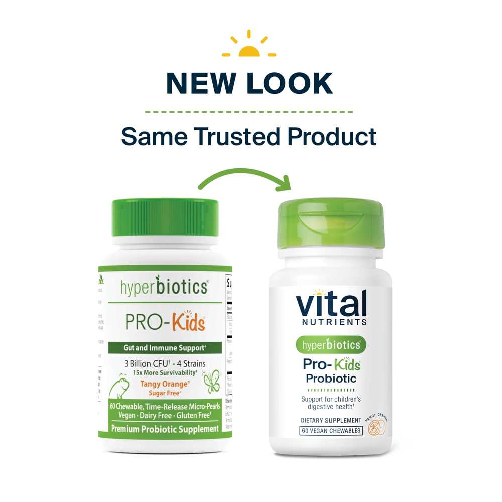 Vital Nutrients Hyperbiotics Pro-Kids® Probiotic 60 Caps